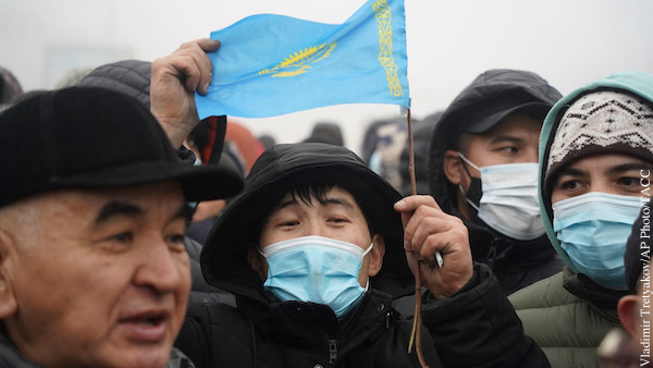 У протестов в Казахстане нашелся «штаб в Киеве»