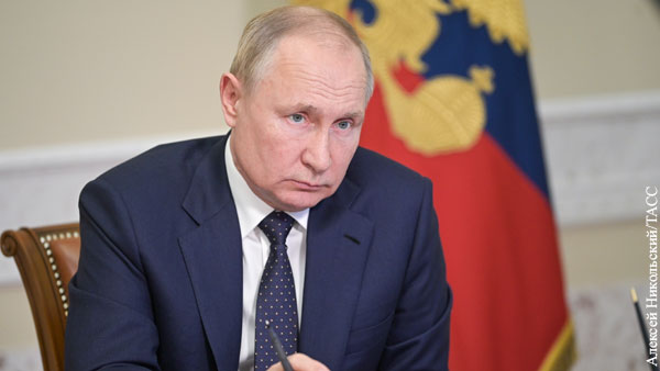 Путин поручил проработать проект о санитарно-эпидемиологическом благополучии