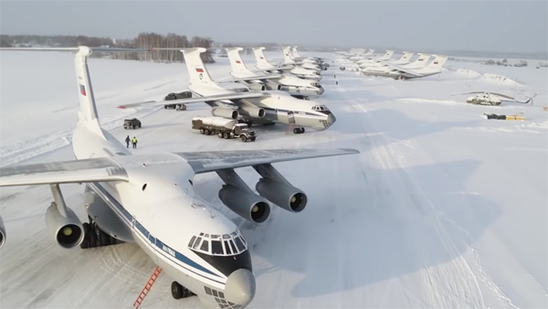 Российские миротворцы сил ОДКБ на 18 самолетах вылетели из Казахстана