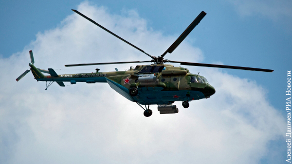 При падении вертолета под Ульяновском один человек погиб 