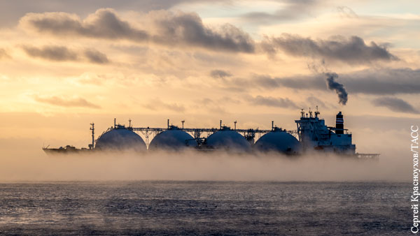 В акватории ЕС зафиксировали резкое увеличение числа танкеров с СПГ