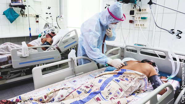 За сутки в России госпитализировали 14,5 тыс. человек с коронавирусом