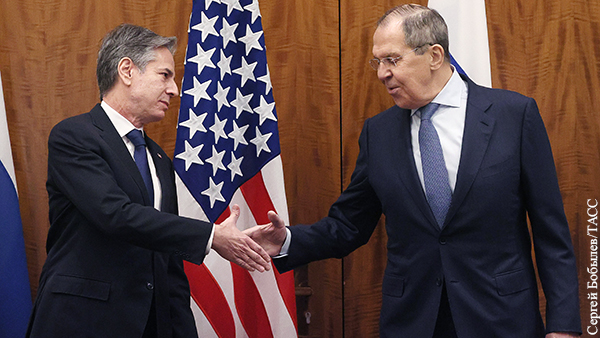 Лавров и Блинкен обсудили ответы США на российские предложения по безопасности