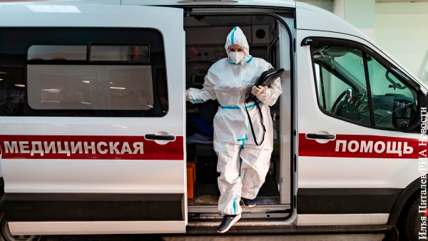 За сутки в России госпитализировали 10,8 тыс. человек с коронавирусом