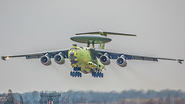 Самолет А-100 «Премьер» выполнил первый полет с включенной РЛС