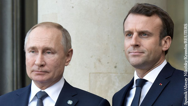 Путин и Макрон обсудили спекуляции о «вторжении» России на Украину