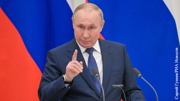 Путин прокомментировал призыв Госдумы признать ЛНР и ДНР