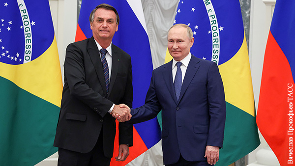 Политика: Президент Бразилии послал сигнал из Кремля всему миру