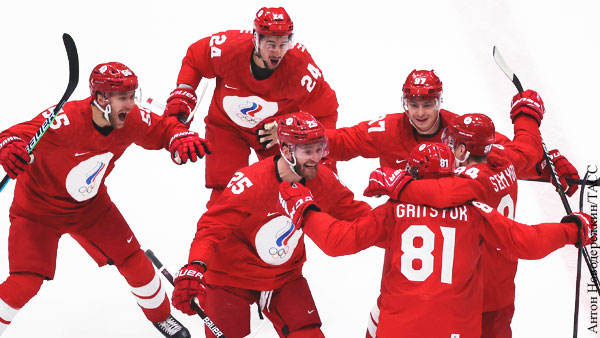 Россия вышла в финал хоккейного турнира на Олимпиаде