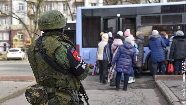 Взрывное устройство обнаружено по пути следования автобусов с беженцами в Россию