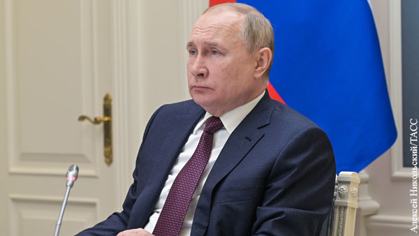 Путин назвал цель проведения Совбеза по ситуации в Донбассе