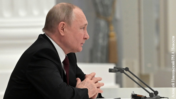 Владимир Путин объявил о признании независимости и суверенитета ДНР и ЛНР Россией