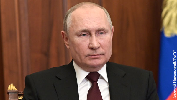 Путин объяснил последствия развертывания на Украине средств разведки НАТО