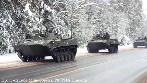 Появились сообщения о прибытии российских войск в Донбасс