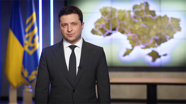 Зеленский выступил с экстренным обращением к народу Украины