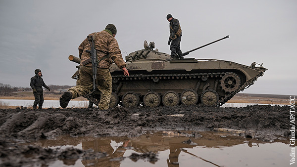 Российская разведка сообщила о бегстве военных Украины с занимаемых позиций