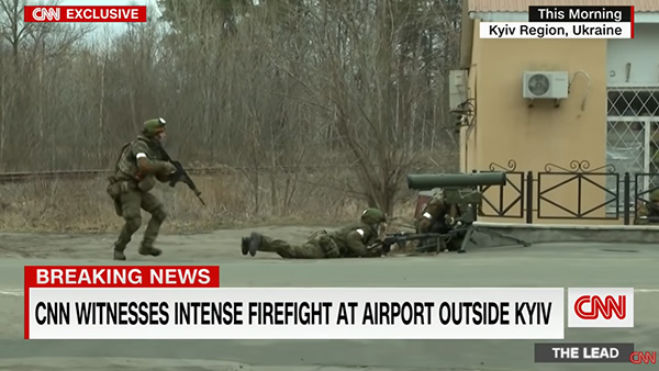 Минобороны заявило об успехе десанта у аэродрома Гостомель под Киевом