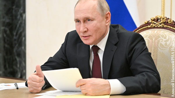 Путин назвал Макрону условия урегулирования конфликта с Украиной