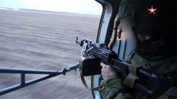 Минобороны России опубликовало видео работы спецназа на Украине