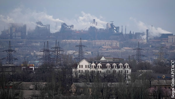 Украинские войска нанесли удар из «Точки-У» по штабу «Азова» в Мариуполе