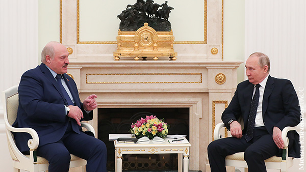 Путин рассказал Лукашенко о сдвигах в переговорах с Украиной