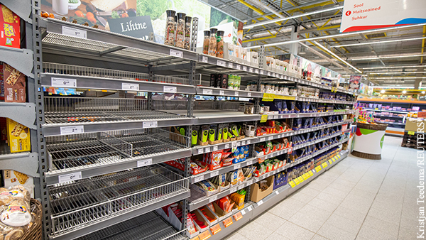 В страны Прибалтики пришел «потребительский апокалипсис»
