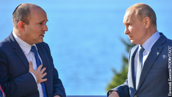 Путин обратил внимание Беннета «на варварскую акцию» с обстрелом Донецка