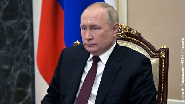 Путин  рассказал об успешном ходе спецоперации на Украине