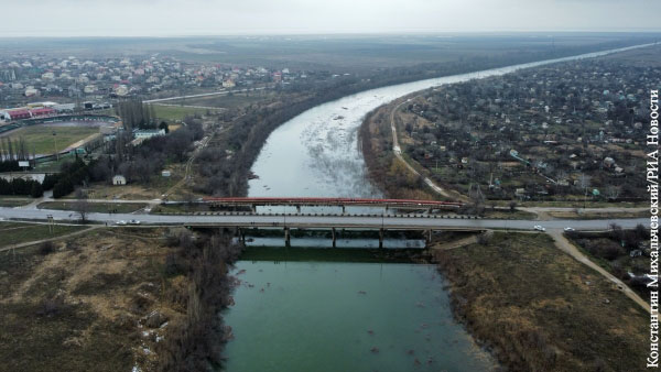 Росводресурсы назвали сроки полного наполнения Северо-Крымского канала водой