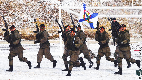 Путин поздравил 155-ю и 126-ю бригады с присвоением наименования «гвардейских»