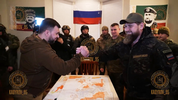 Пушилин обсудил с Кадыровым освобождение и восстановление Мариуполя