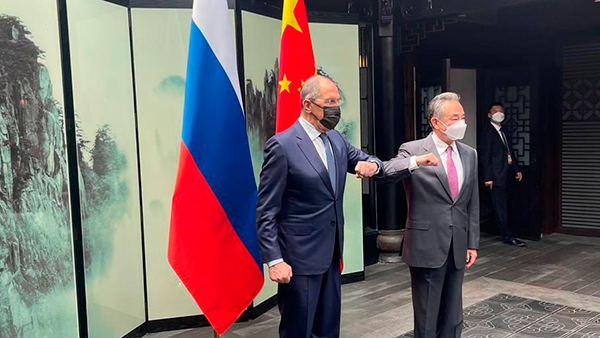 Лавров: Россия и Китай будут двигаться к многополярному миропорядку