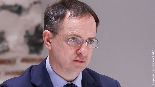 Мединский заявил о неизменной позиции России по Крыму и Донбассу