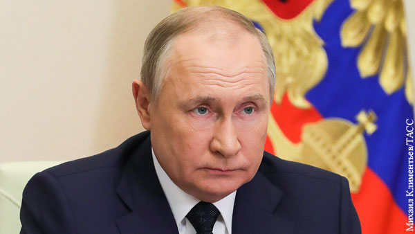 Путин: При неоплате недружественными странами газа рублями контракты будут остановлены
