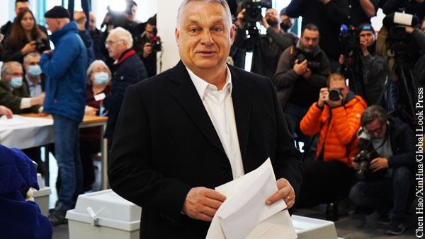 Орбан объявил о победе своего альянса на парламентских выборах в Венгрии