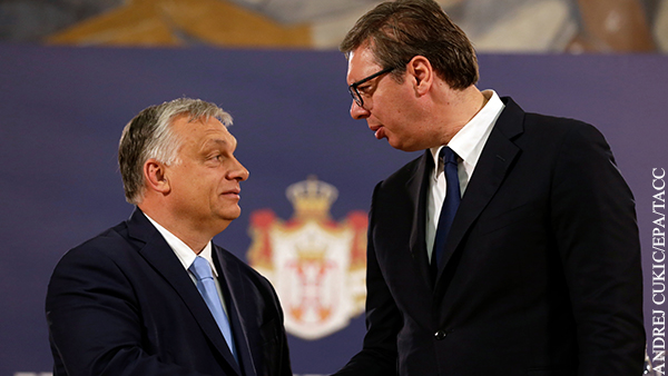 В Венгрии и Сербии победил русский интерес