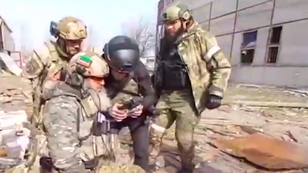 Кадыров показал кадры штурма «Азовстали» в Мариуполе