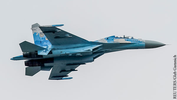 Минобороны: Российские ПВО сбили украинский истребитель Су-27
