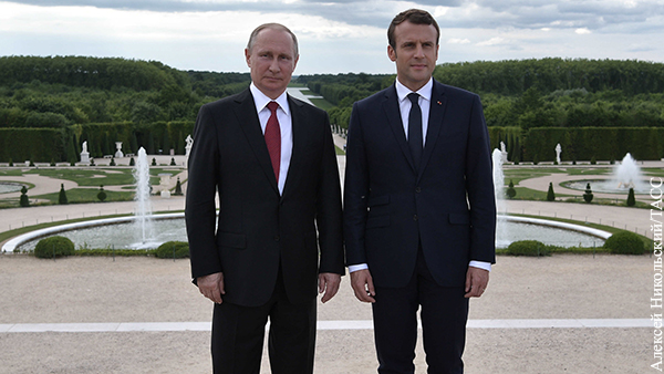Макрон заявил об особом отношении Путина к Франции