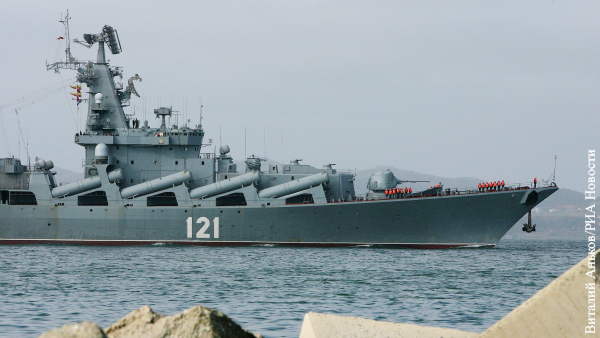 Пентагон: Крейсер «Москва» может добраться до Севастополя своим ходом
