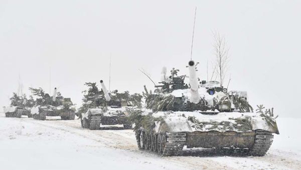 Появились сведения о новой маскировке российских танков на Украине