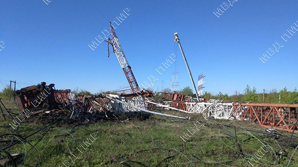 В Приднестровье взорваны мегаваттные антенны радиоцентра «Маяк»