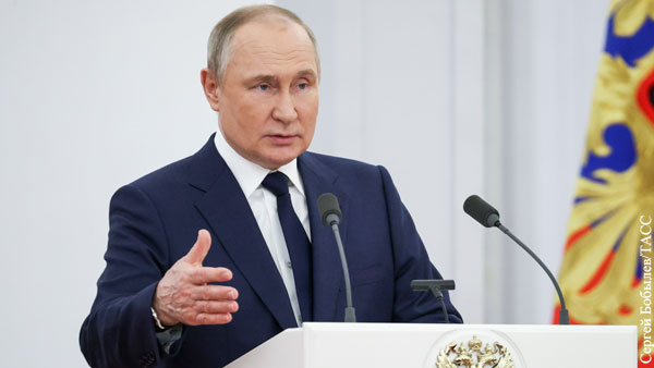 Путин: Для России в спорте нет недружественных стран