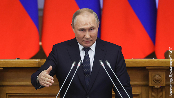 Путин пообещал «молниеносный ответ» за вмешательство третьих стран в ситуацию на Украине
