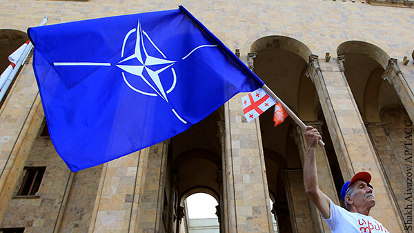 В Грузии сократилось число сторонников вступления в НАТО
