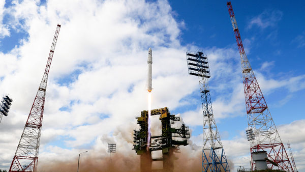 Ракета «Ангара-1.2» с военным спутником стартовала с космодрома Плесецк