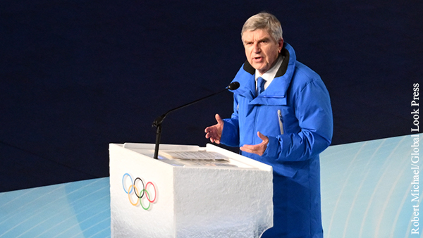 Глава МОК объяснил отстранение российских спортсменов «мировой реакцией»