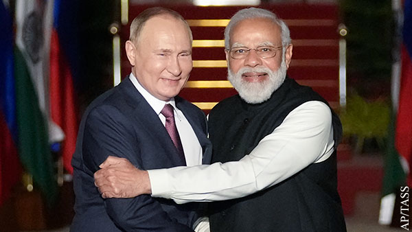 Запад хочет подорвать отношения России и Индии