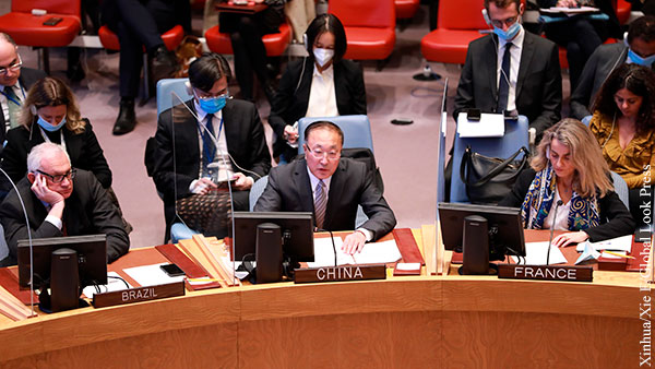 В Китае сочли неуместным членство США в Совбезе ООН