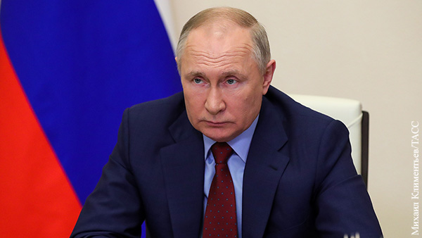 Путин назвал «экономическим самоубийством» политику Евросоюза в энергетической сфере